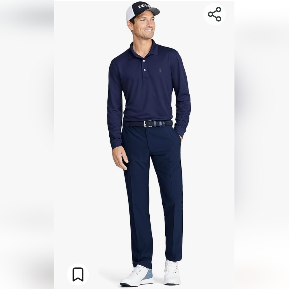 IZOD Golf Slim Fit Mens Performance Pants 36X29